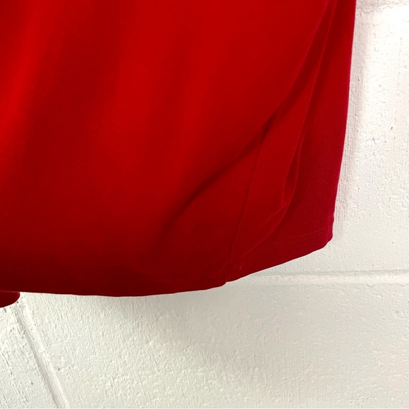 Lauren Ralph Lauren‎ Long Sleeve Tee Boatneck Red Classic Preppy Old Money 2X - Picture 6 of 12